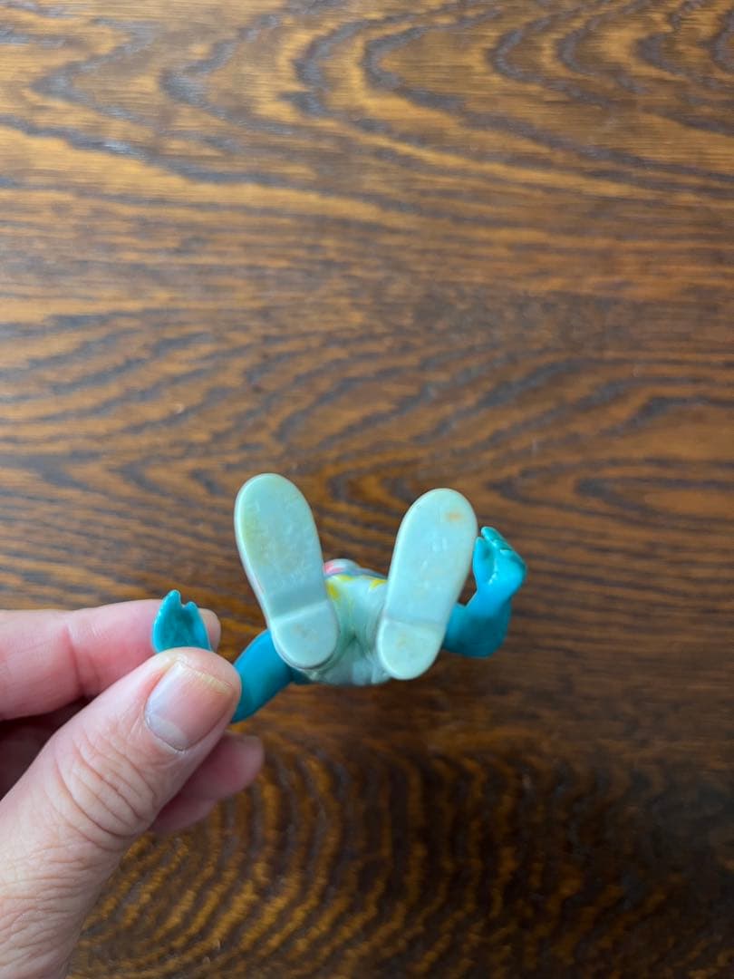 送料込み 当時物 顔美品 タイガーセブン ポピー ソフビ