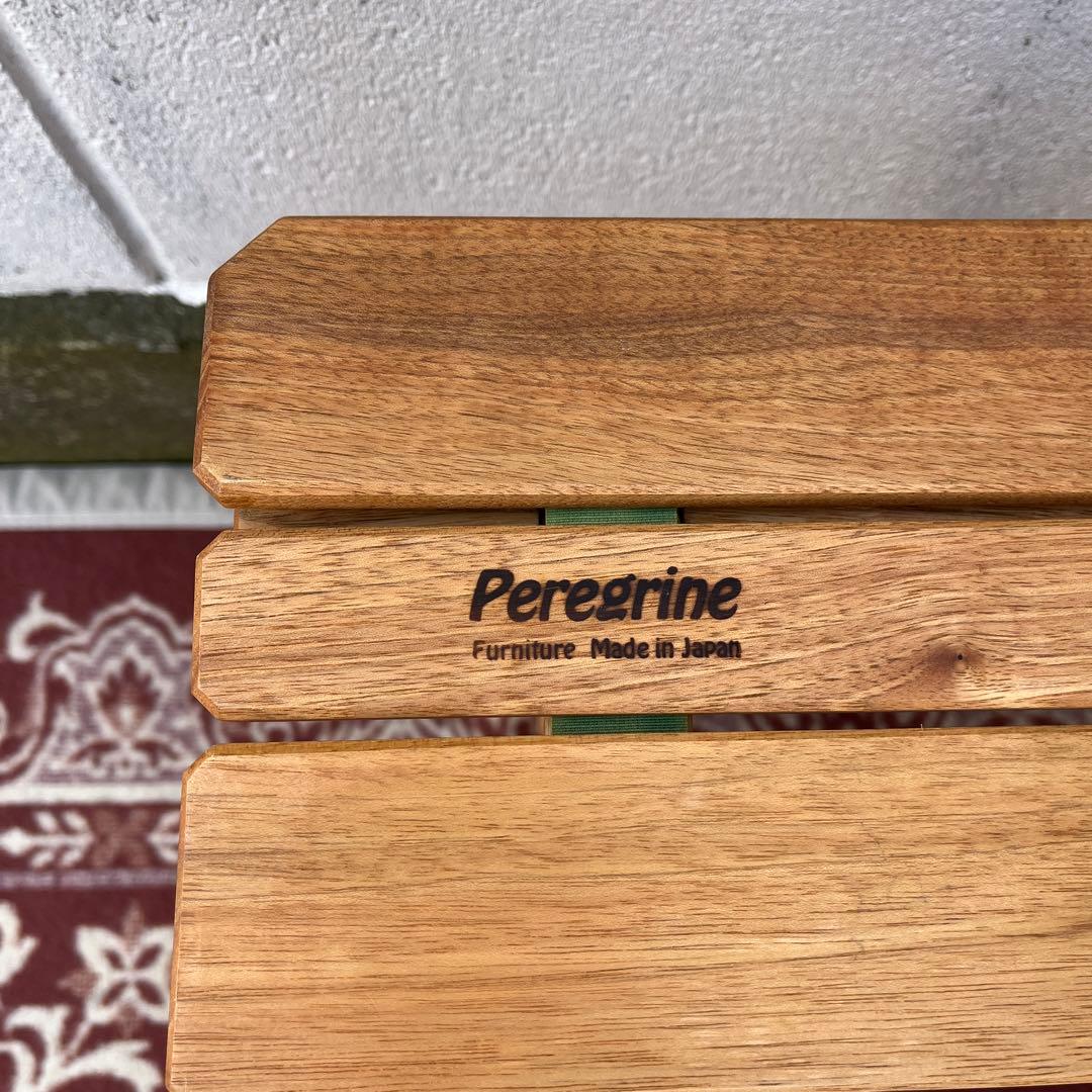 Peregrine ペレグリン◾️胡桃材 木製ロールトップテーブル アウトドア B