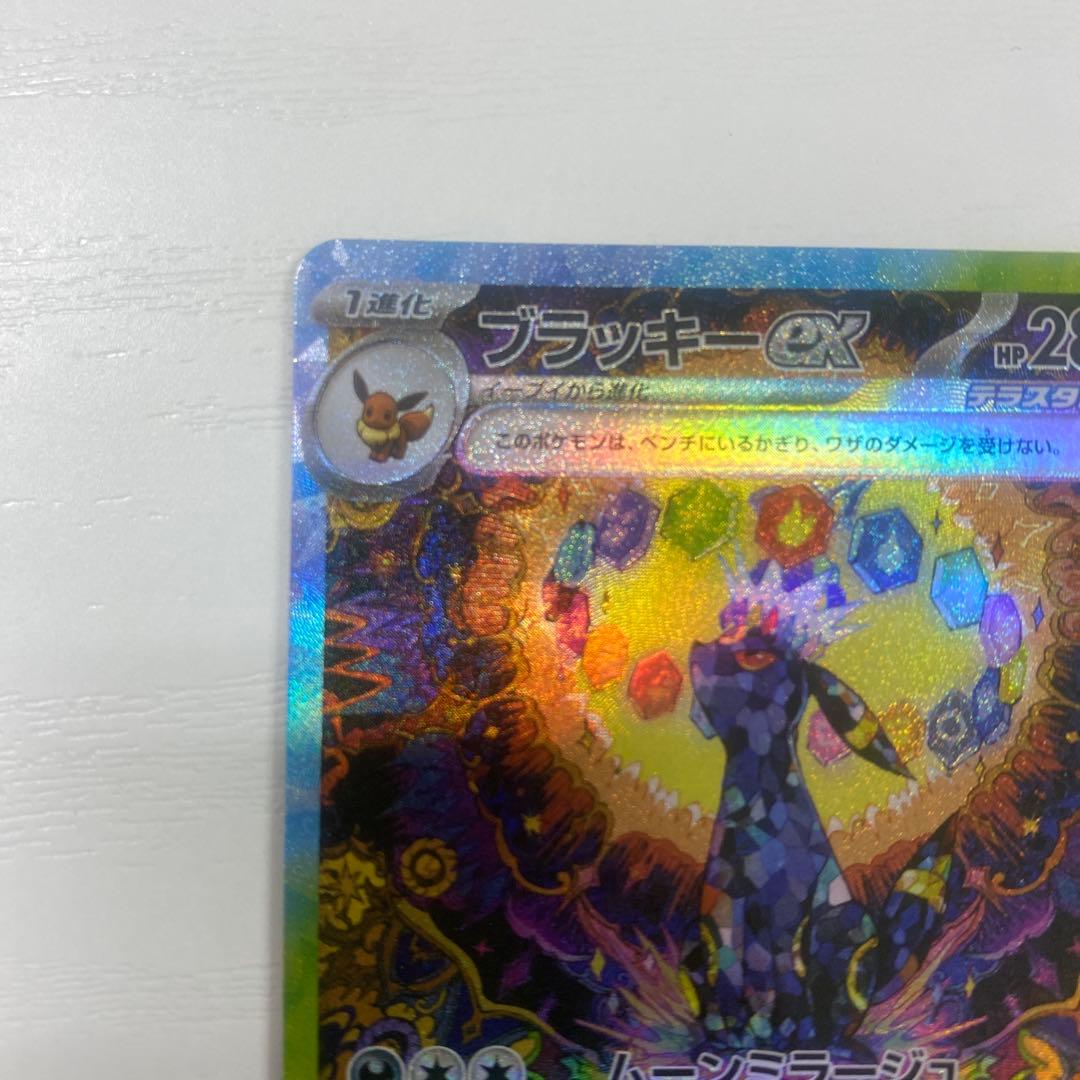 美品　ブラッキーex SAR SV8a テラスタルフェスex 217/187
