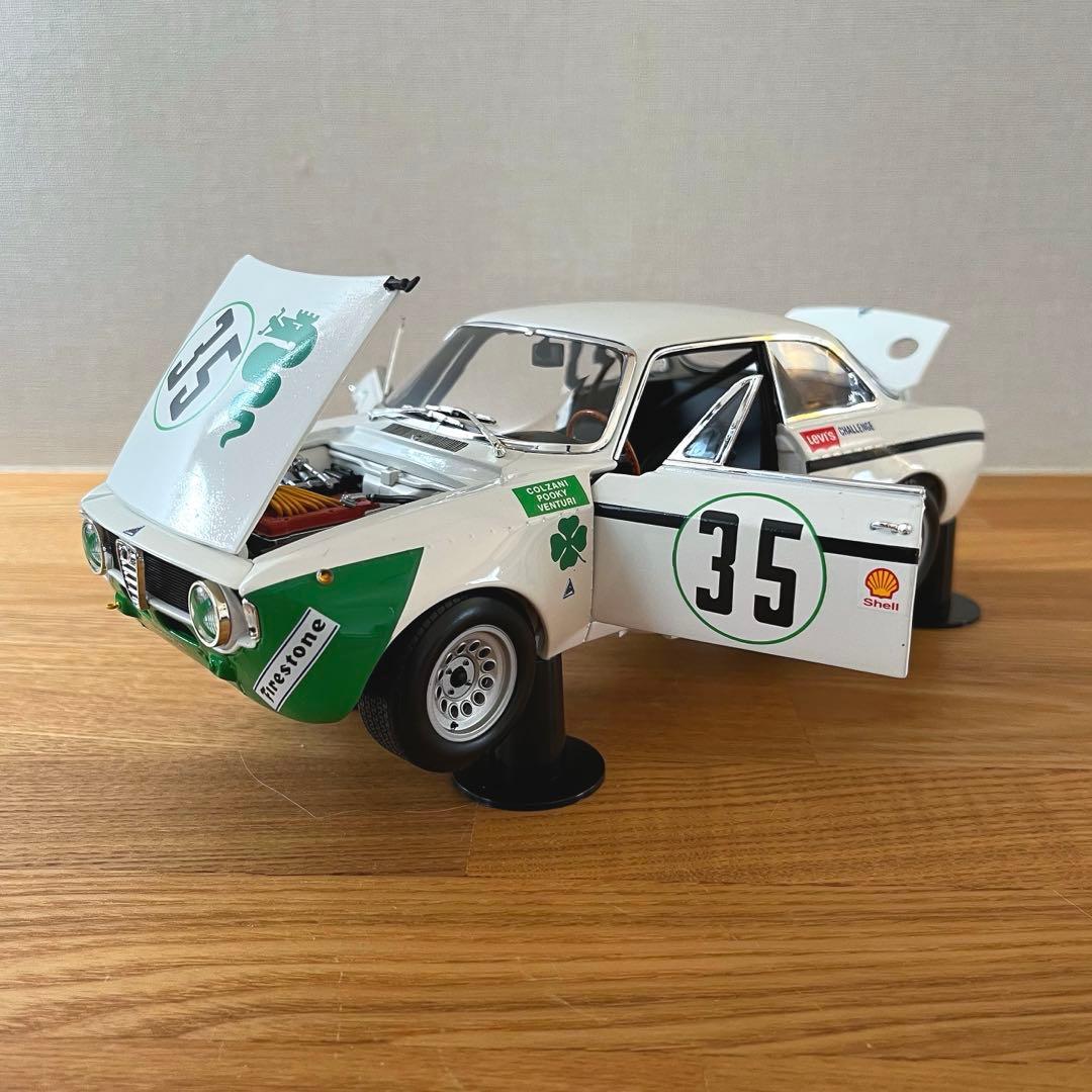 【美品】ミニチャンプス 1/18 アルファロメオ GTA 1300 ジュニア