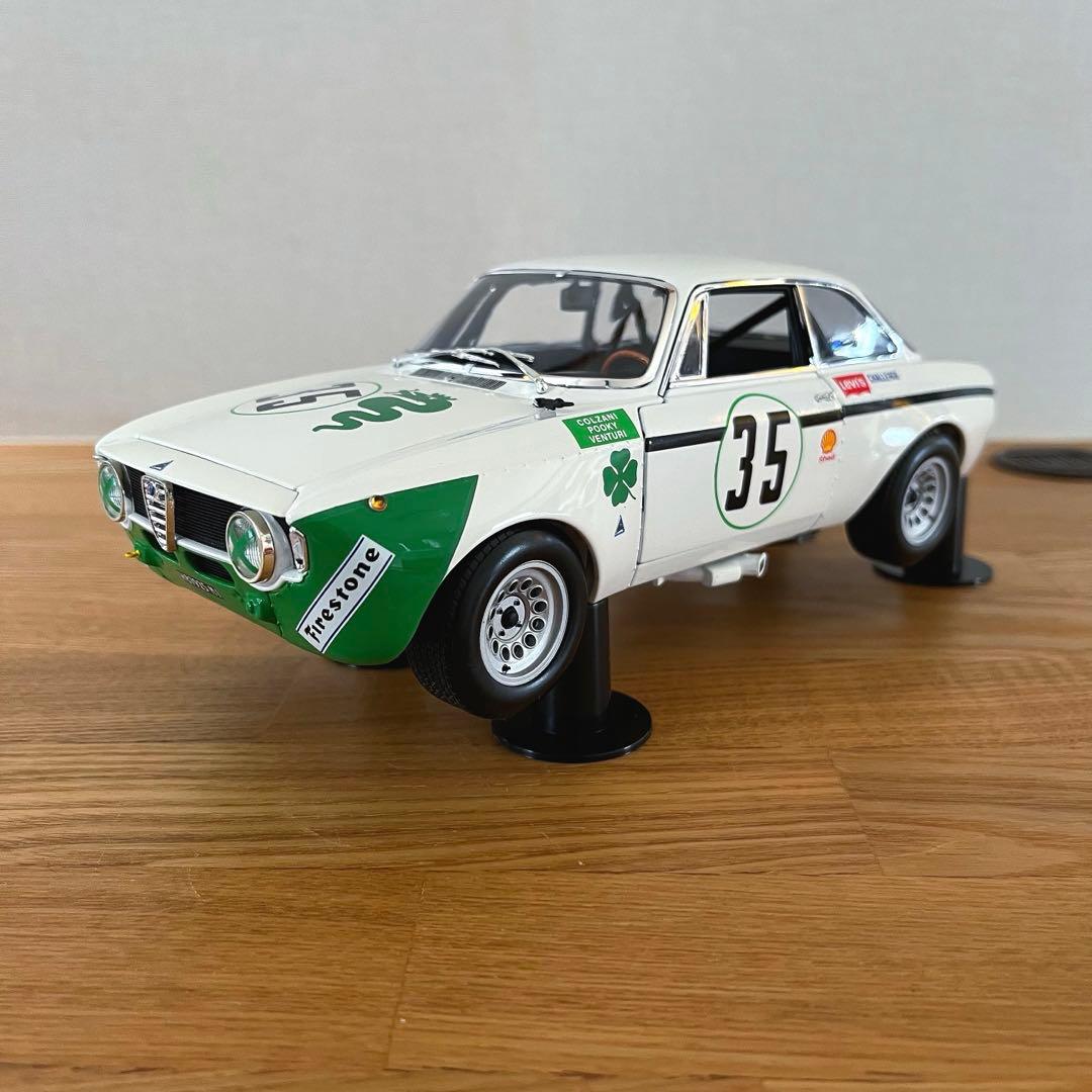 【美品】ミニチャンプス 1/18 アルファロメオ GTA 1300 ジュニア