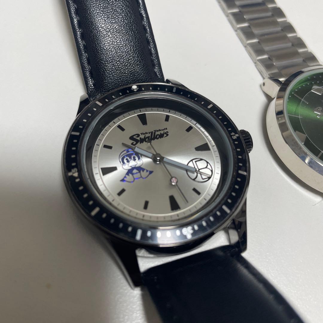 【２本セット】ヤクルトスワローズ × ジャックロード 限定コラボウォッチ