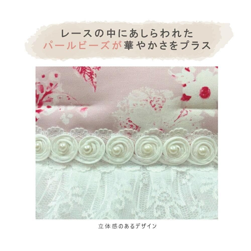 【一体型・L】カートクッション★ピンク あご乗せ コンフォーター カートカバー