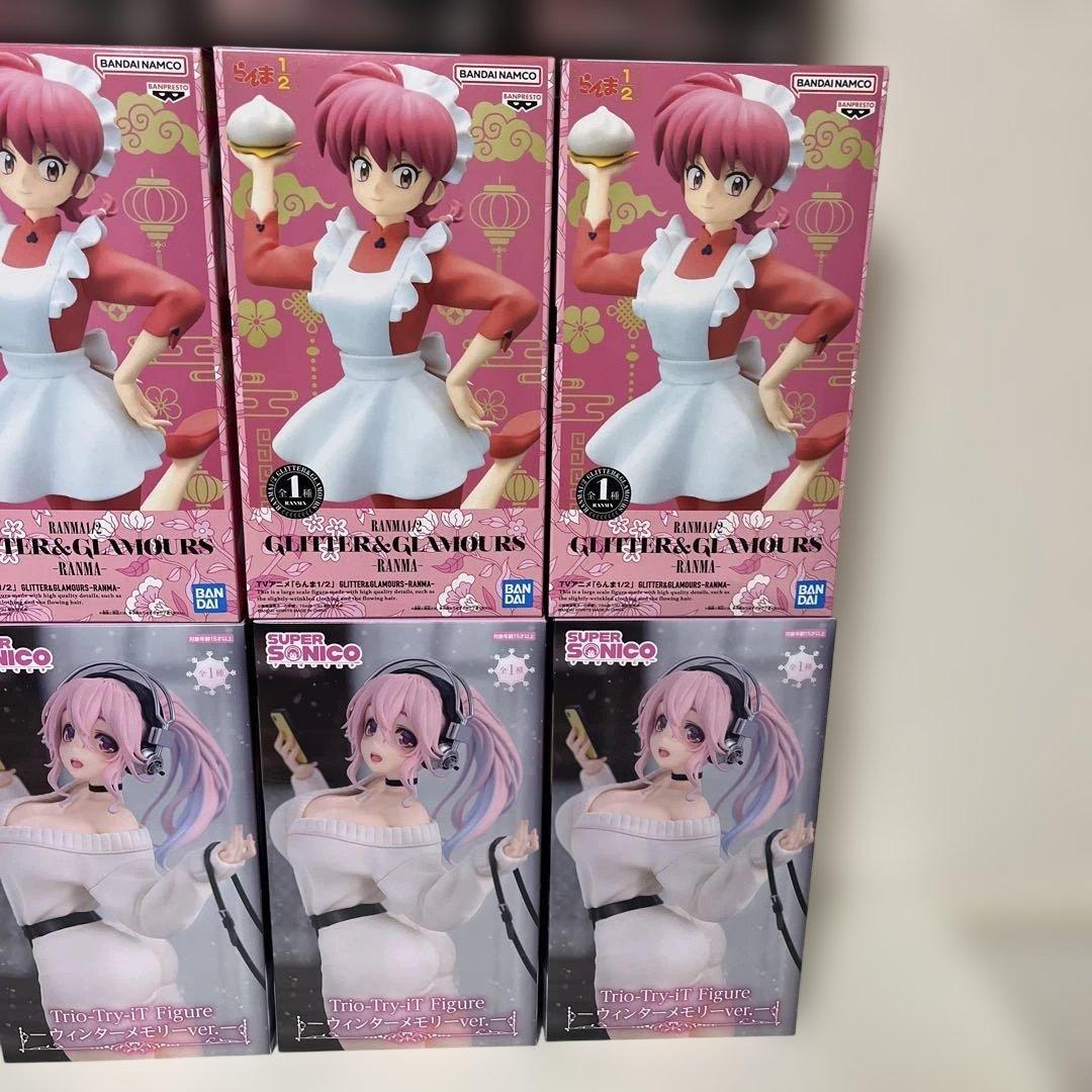 新品未開封オーバーロード　涼宮ハルヒ　らんま1/2 そに子　フィギュアまとめ売り