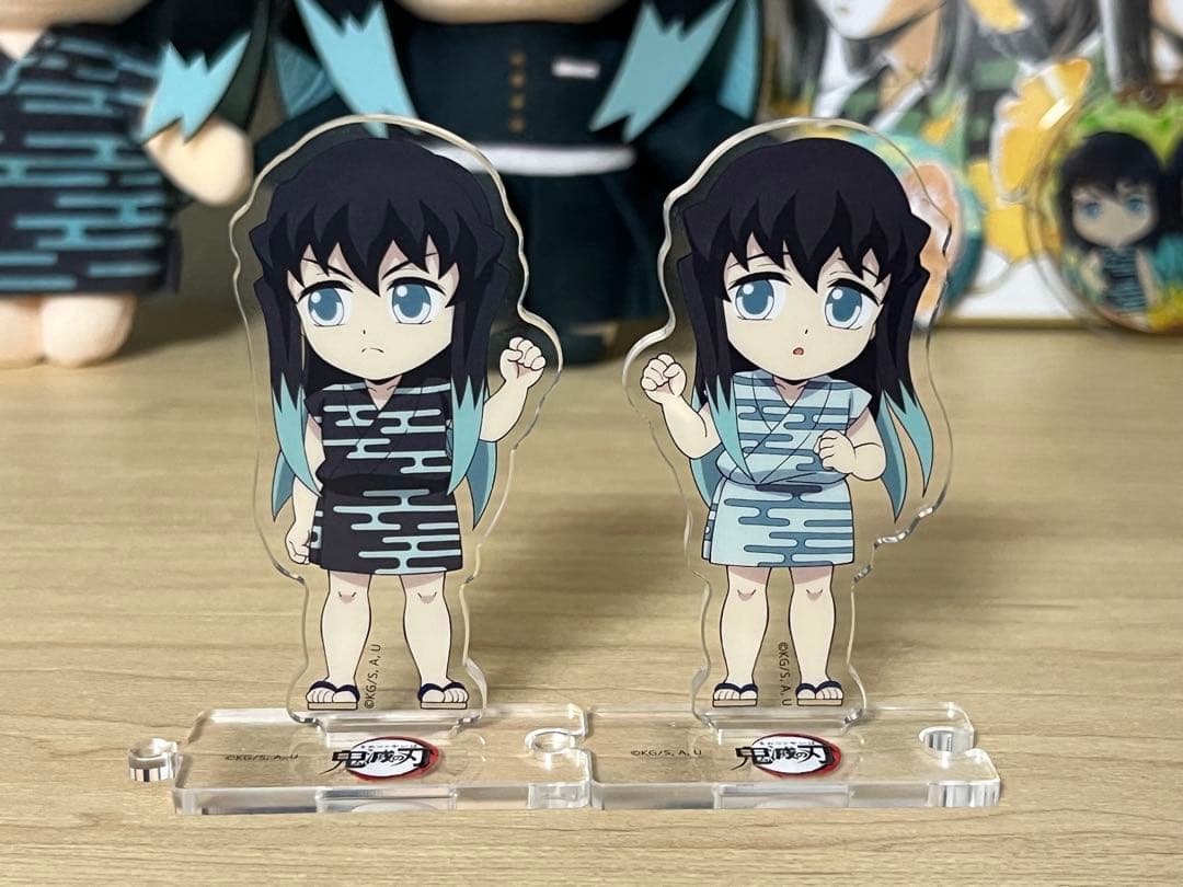 鬼滅の刃 ゆらふわぬいぐるみ ちょこのっこ 色紙 時透無一郎 時透有一郎