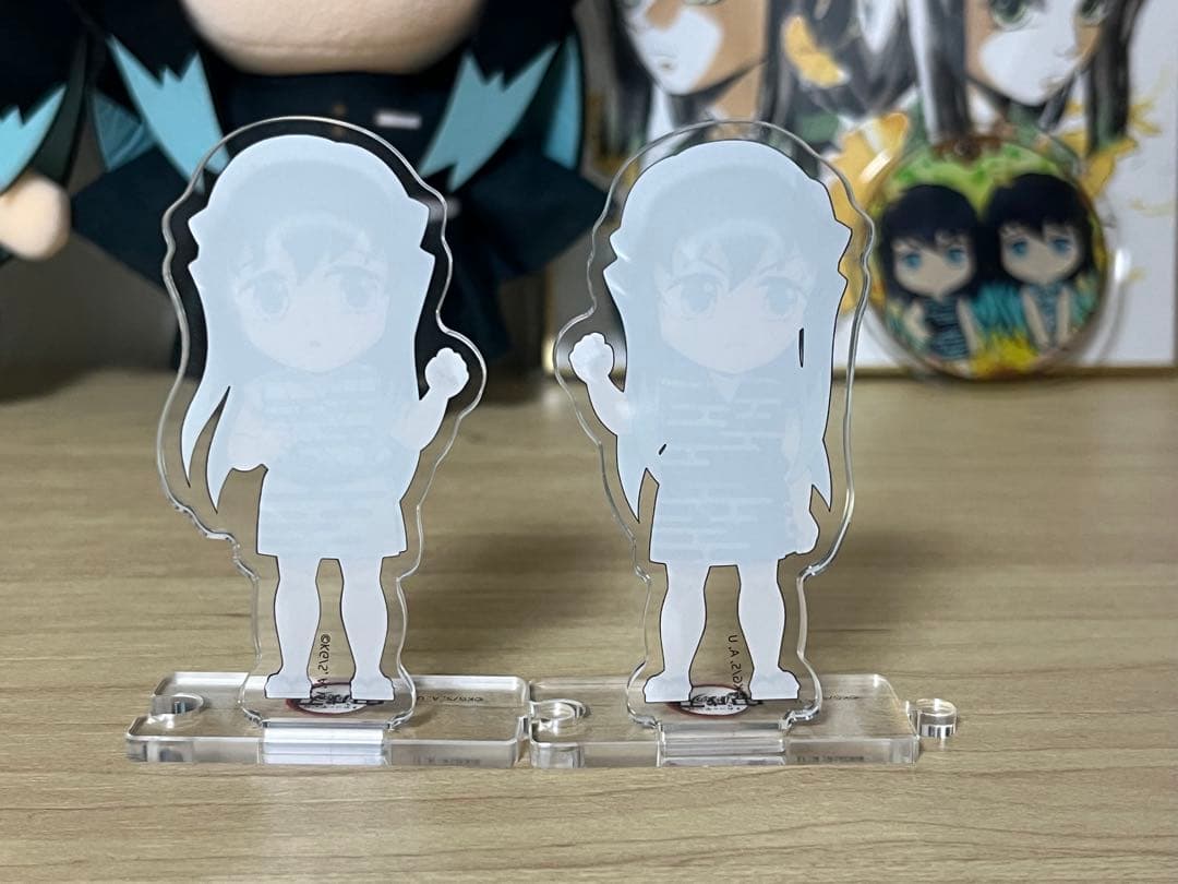 鬼滅の刃 ゆらふわぬいぐるみ ちょこのっこ 色紙 時透無一郎 時透有一郎