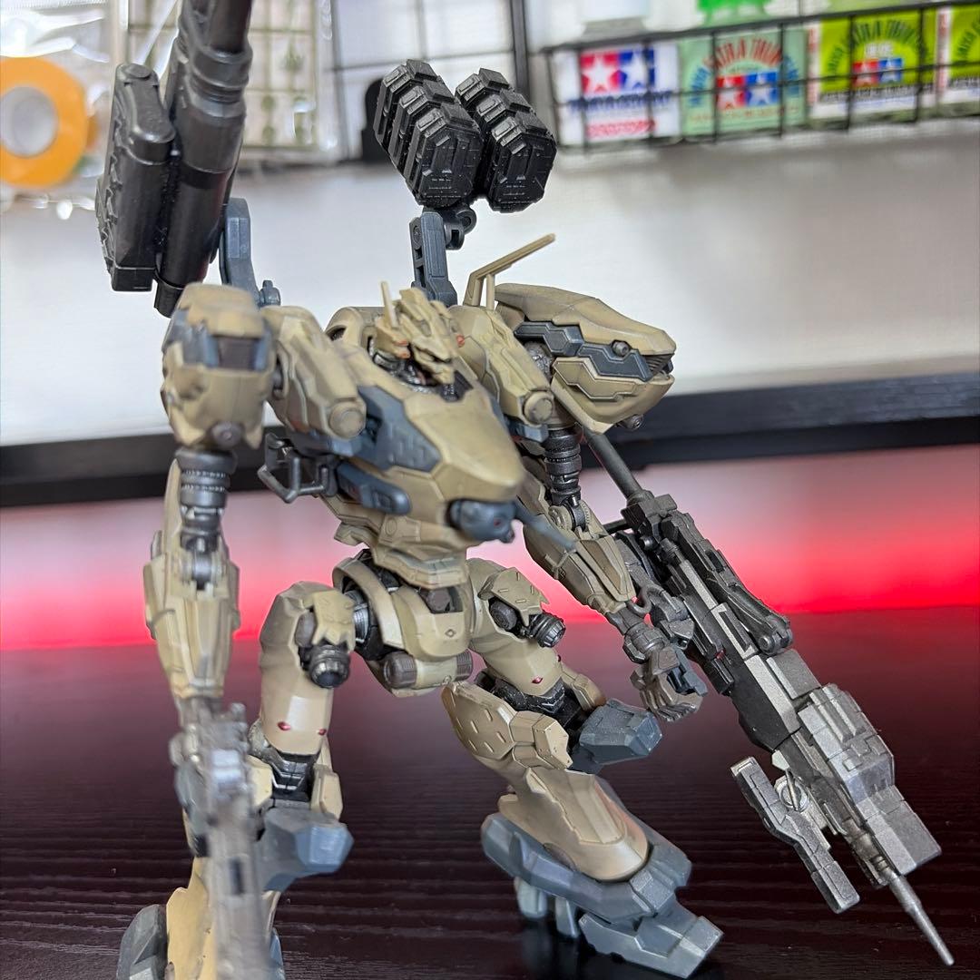 アーマードコア6 ナイトフォール　全塗装　ウェザリング
