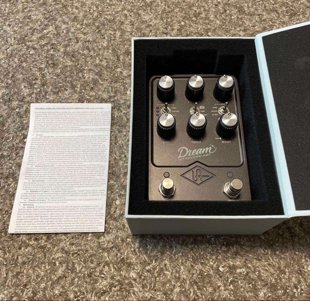専用UNIVERSAL AUDIO UAFX DREAM