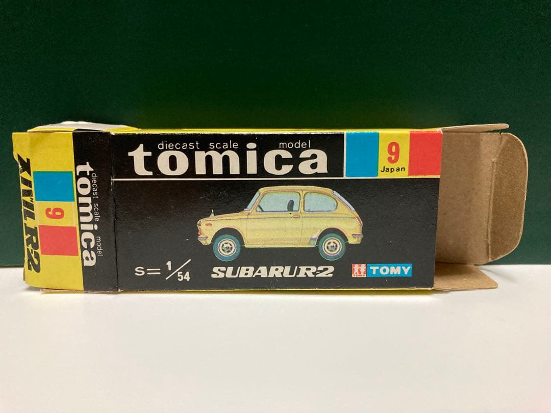 トミカ　黒箱　日本製　スバル　R-2 白シート