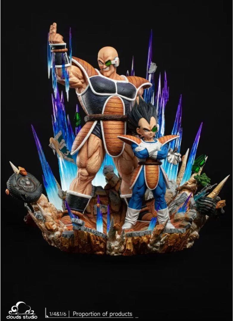 ドラゴンボール ベジータ ガレキ ガレージキット スタチュー X⑥②