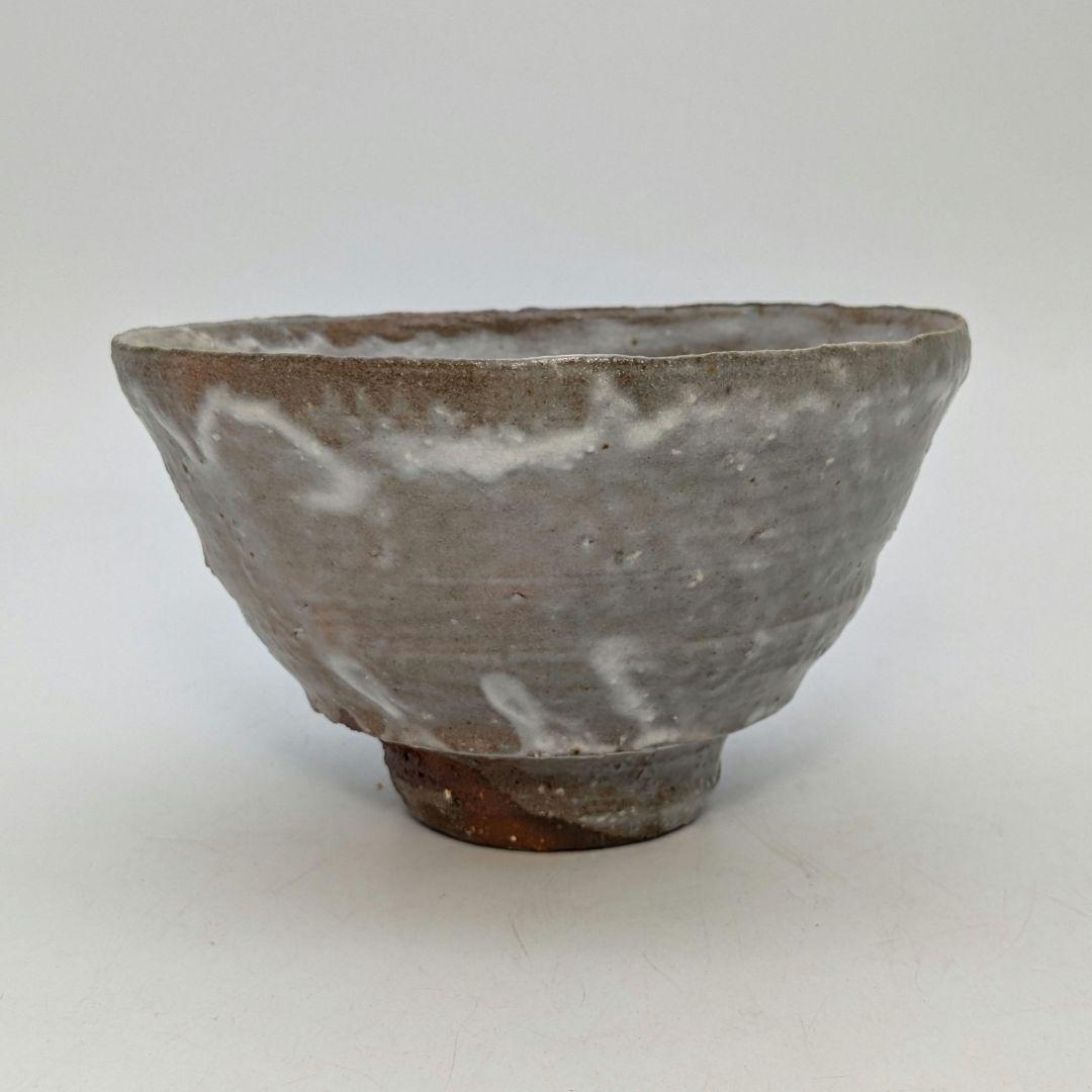 草胆庵 植草達郎 萩焼 茶盌 共箱共布 抹茶碗 抹茶茶碗 茶道具 茶器 食器