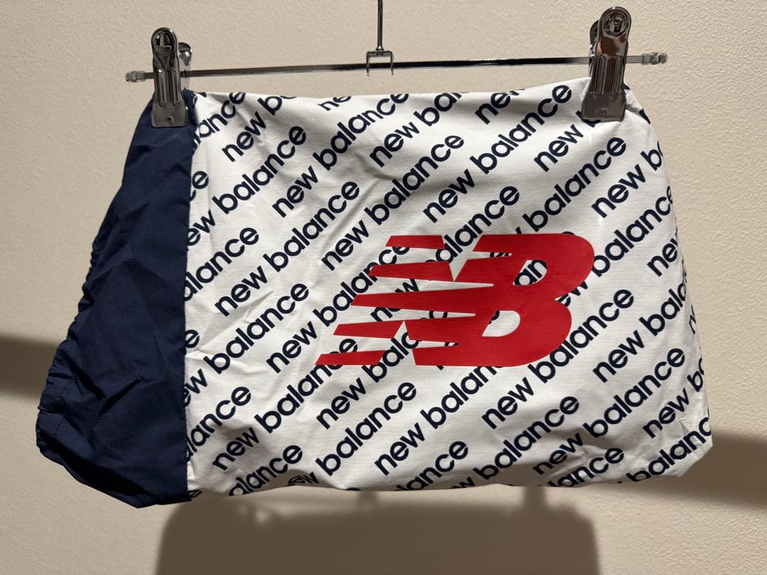 new balance レインウェアセット ネイビー/ホワイト