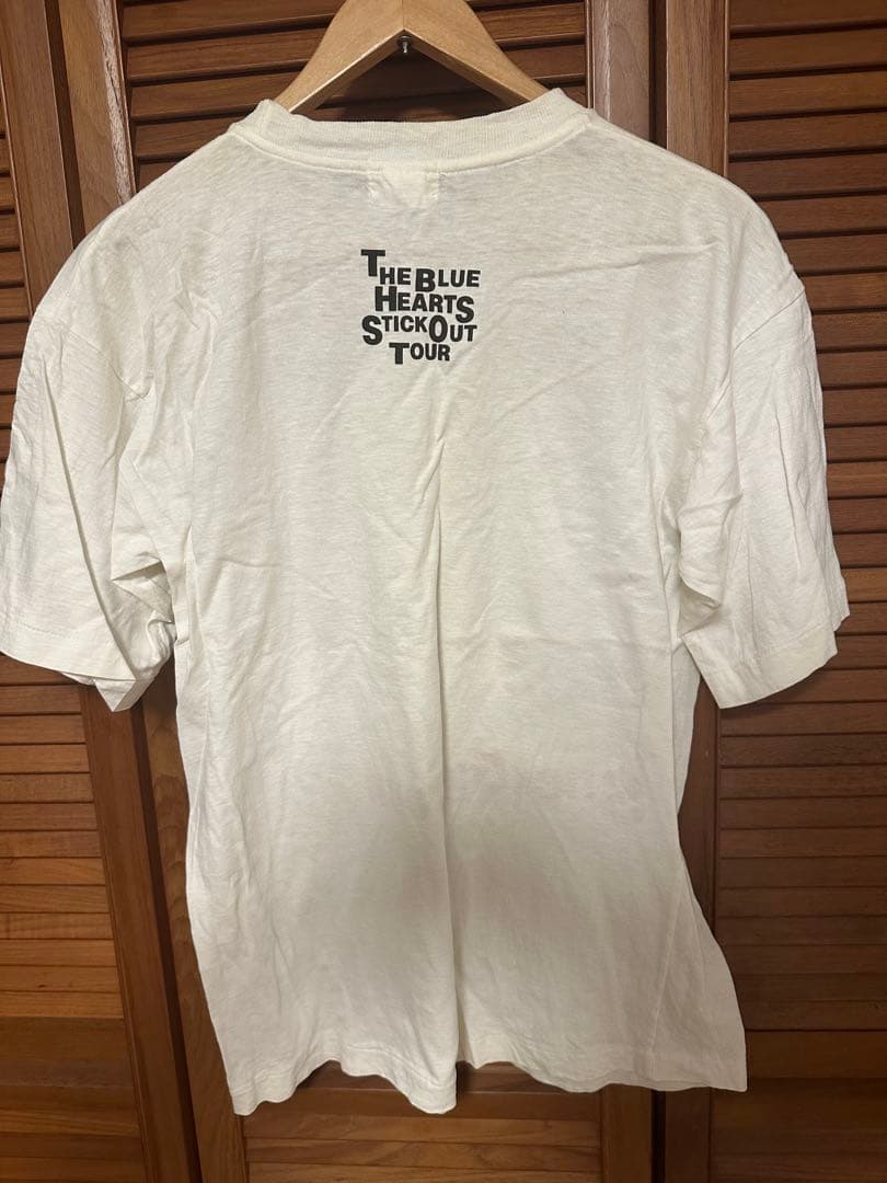 【当時もの】THE BLUE HEARTS STICKOUT TOUR Tシャツ