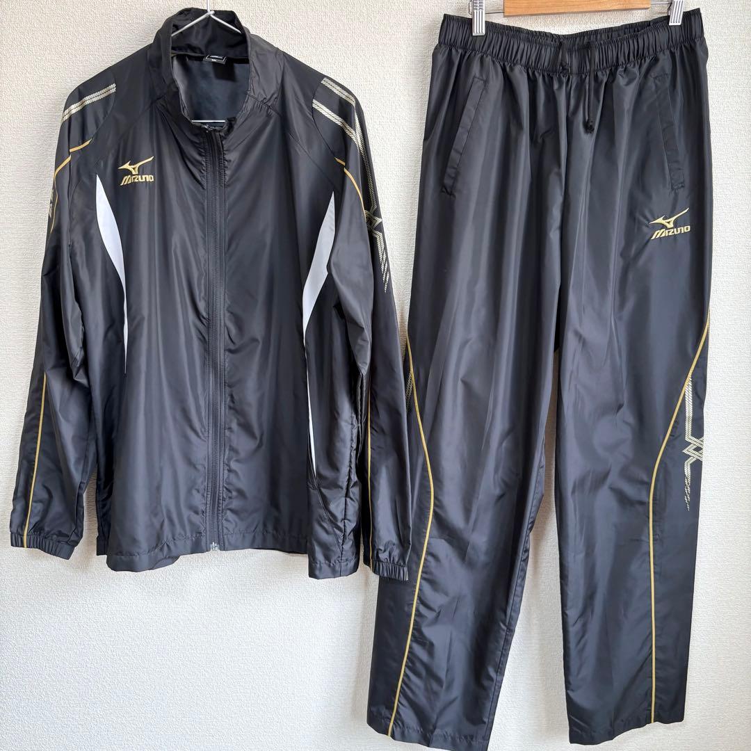 【未使用級】ミズノ ウィンドブレーカー セットアップ　2XL