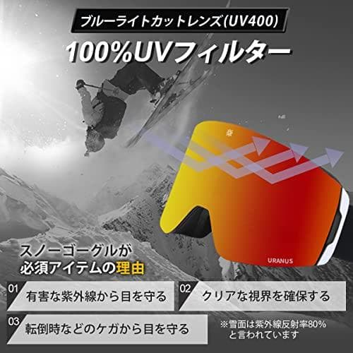 [FIRN] フィルン スノーゴーグル URANUS スキー スノーボード ゴm