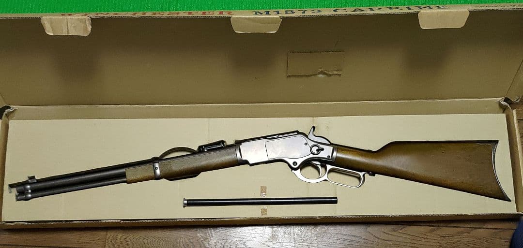 ktw ウィンチェスターm1873　カービン　エアコッキングガン