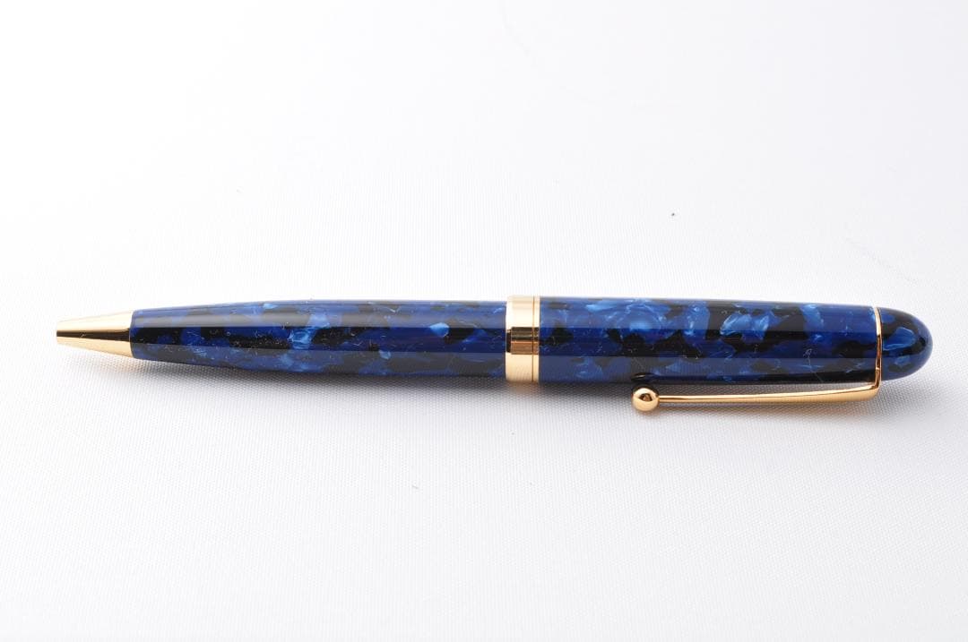 新品✨ ハンドメイド　ボールペン 大西製作所 手作り 【ブルー】