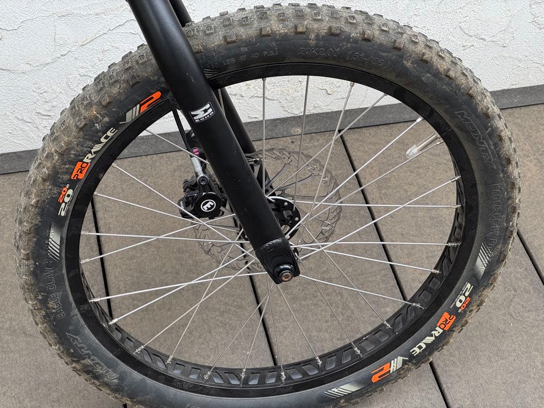 エコー mark 6+トライアル 自転車 20インチ ディスクブレーキ 引取限定