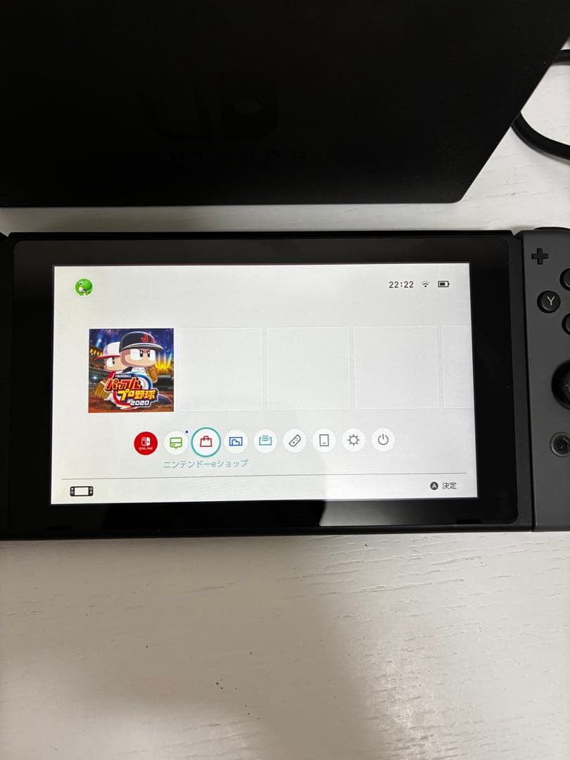 【美品】ニンテンドー スイッチ グレー 本体
