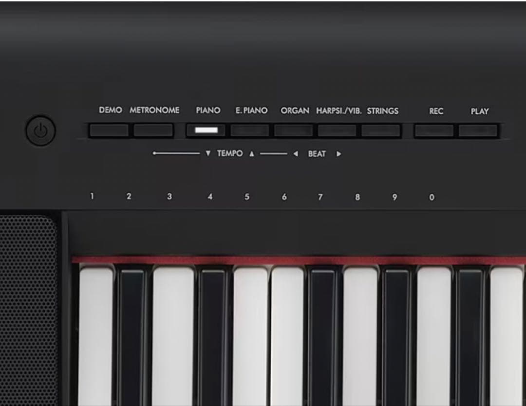 ヤマハ 電子キーボード 61鍵盤モデル ブラック NP-15B