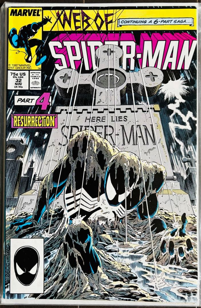 少年漫画 Spider-Man Kraven's Last Hunt #1-6 1987
