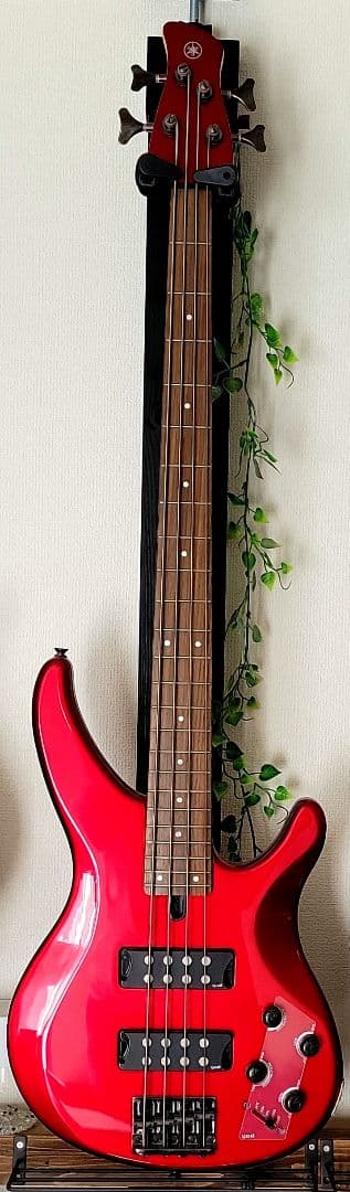 Yamaha trbx 304 エレキベース レッド 24フレット