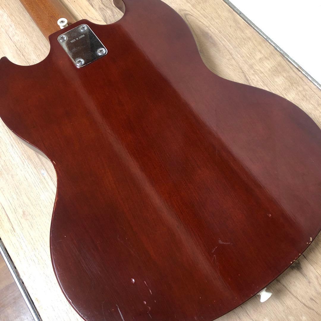 60〜70’s ？　日本製　詳細不明　SG ギター　エレキギター