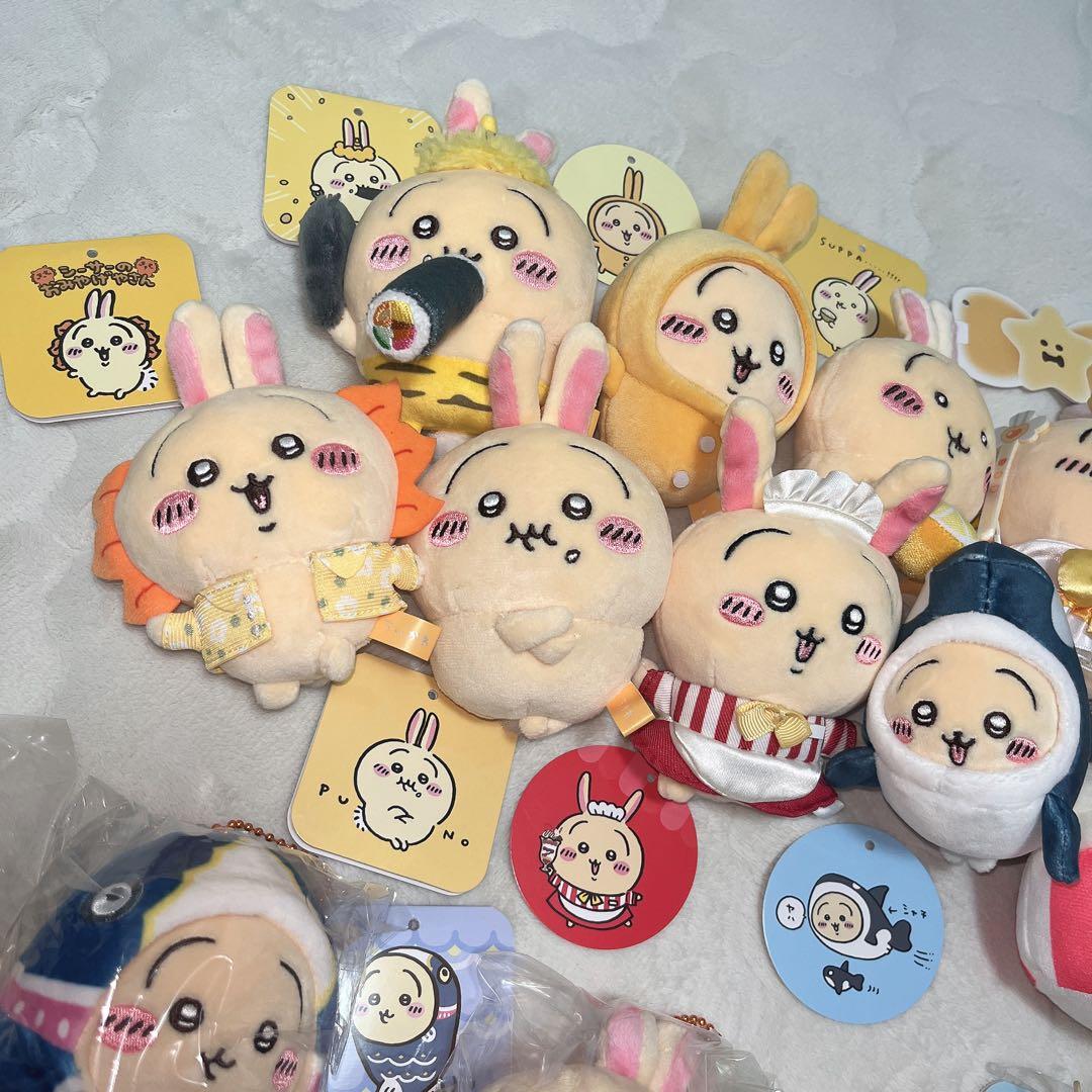 【1/31まで値下げ中】ちいかわ うさぎ マスコット まとめ売り 24点