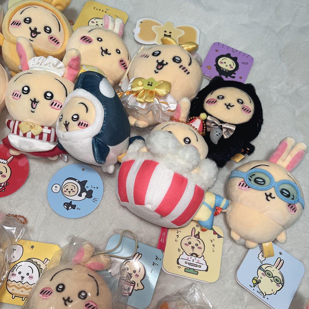 【1/31まで値下げ中】ちいかわ うさぎ マスコット まとめ売り 24点
