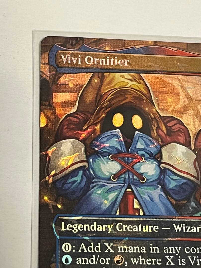 MTG FF 英語版　迷える黒魔道士、ビビ　チョコボバンドルfoil 1枚