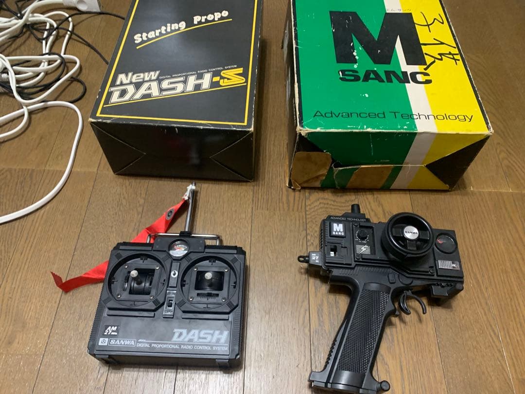 最終値下TAMIYA NOVAFOX ➕サンワ当時物美品プロポ2個セット