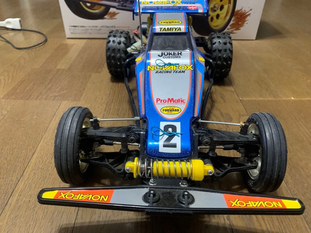 最終値下TAMIYA NOVAFOX ➕サンワ当時物美品プロポ2個セット