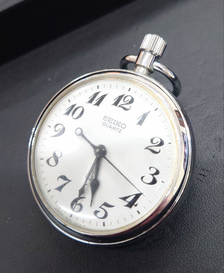 SEIKO クォーツ懐中時計 稼働品 記念品 日本国有鉄道