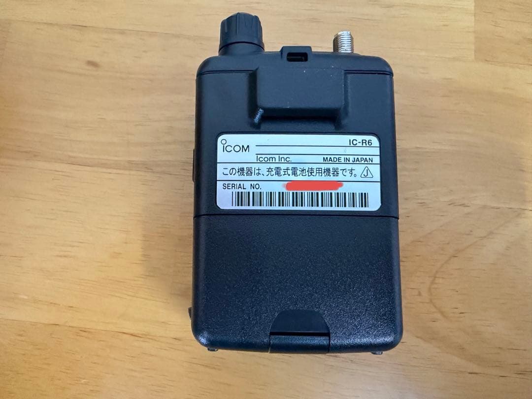 [美品］ICOM IC-R6 受信拡張スペシャルバージョン