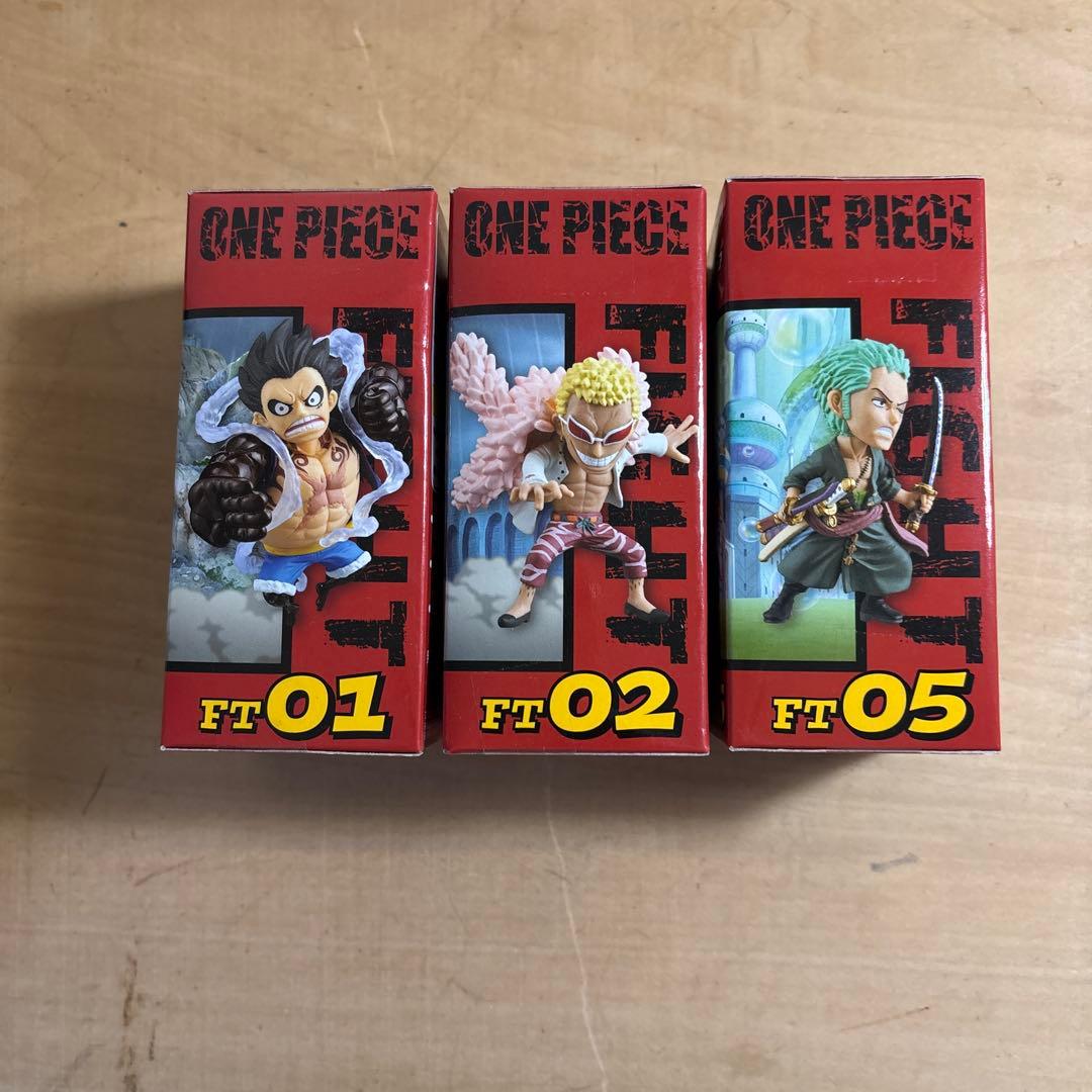 ワンピース フィギュアセット FT 01 02 05