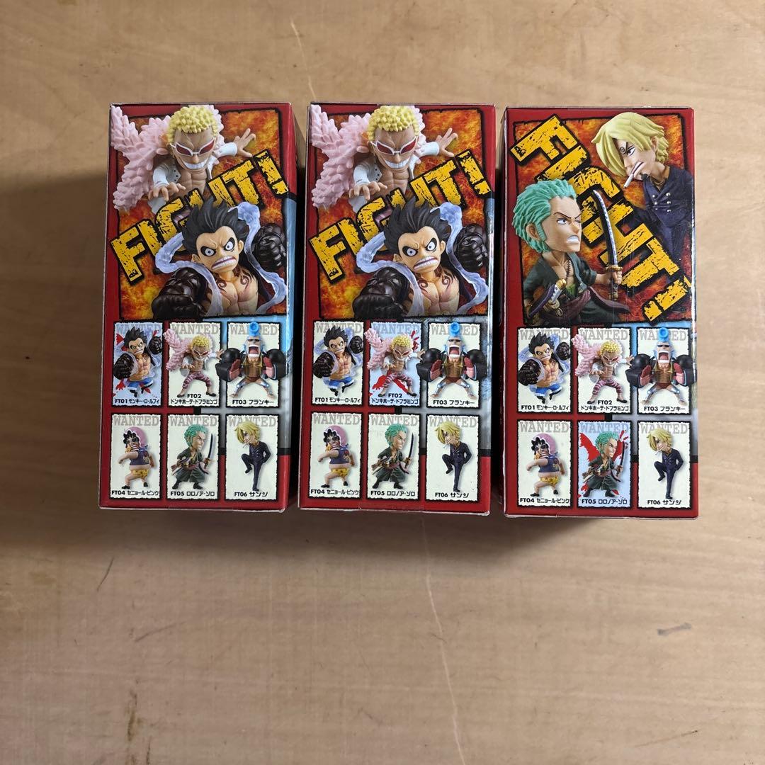 ワンピース フィギュアセット FT 01 02 05