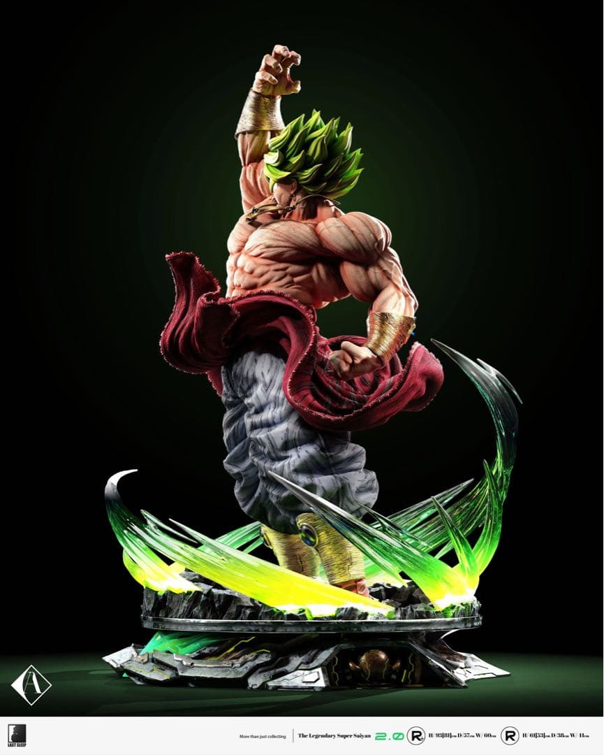 ドラゴンボール 1／6スケール ブロリー 高配版 フィギュア ガレージキット