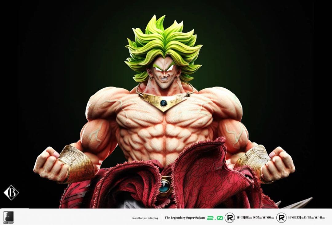 ドラゴンボール 1／6スケール ブロリー 高配版 フィギュア ガレージキット