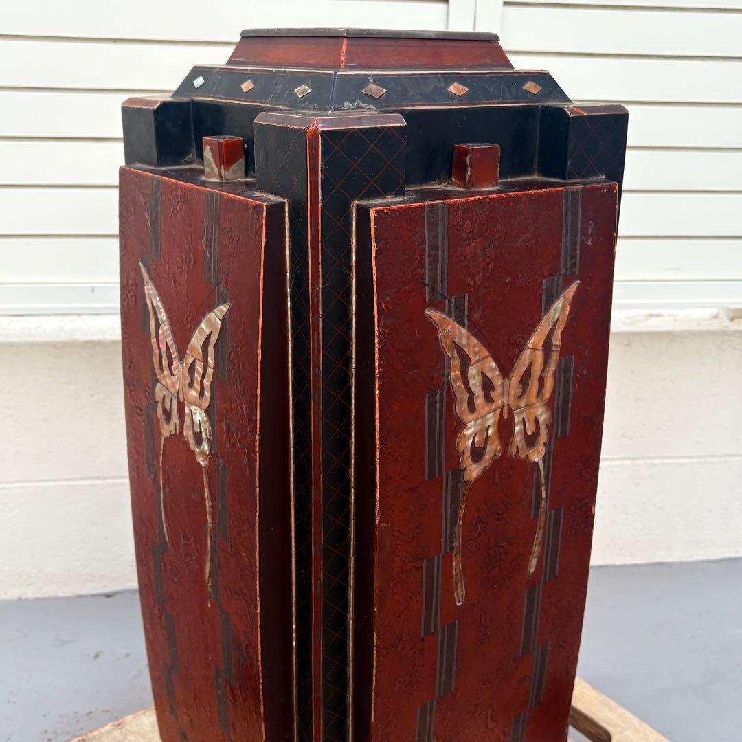 里帰り■江戸時代 蒔絵螺鈿花入