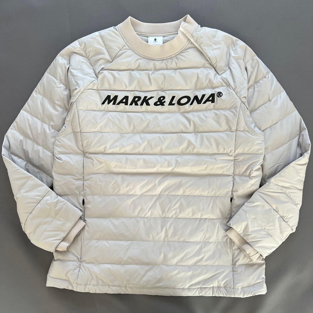 【新品】MARK&LONA マークアンドロナ　ダウンジャケット　プルオーバー　白