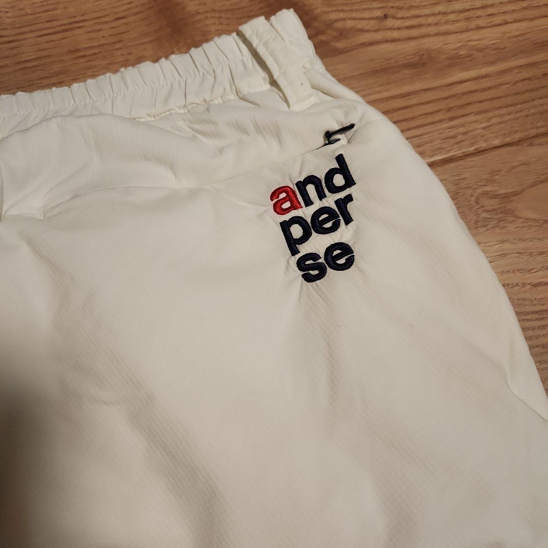 and per se ホワイトパンツ