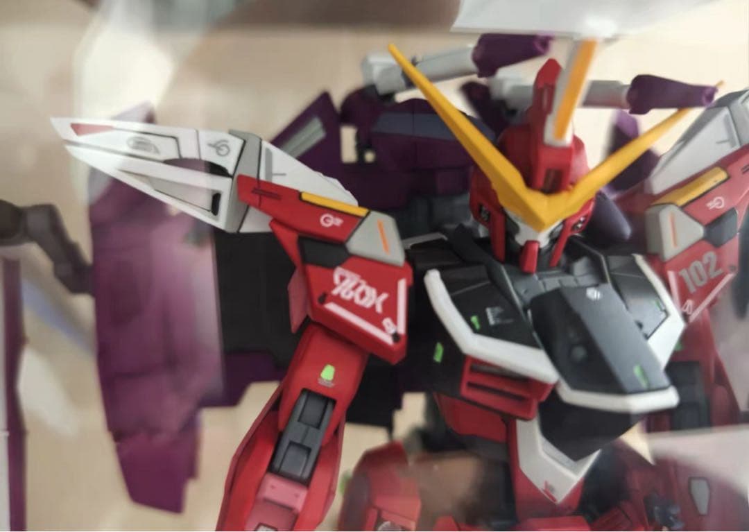 ガンプラ MG 1/100 ジャスティスガンダム 　改造　塗装完成品