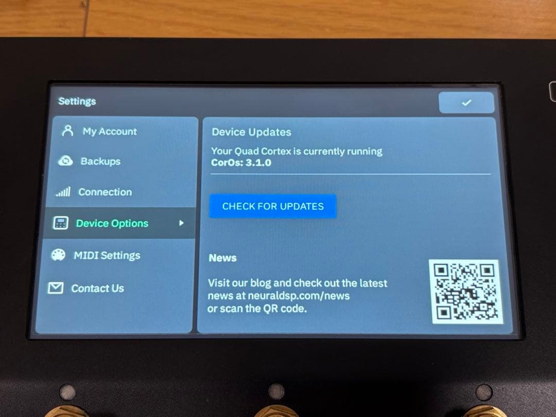 【24時間限定値下げ】Quad Cortex Black & Gold