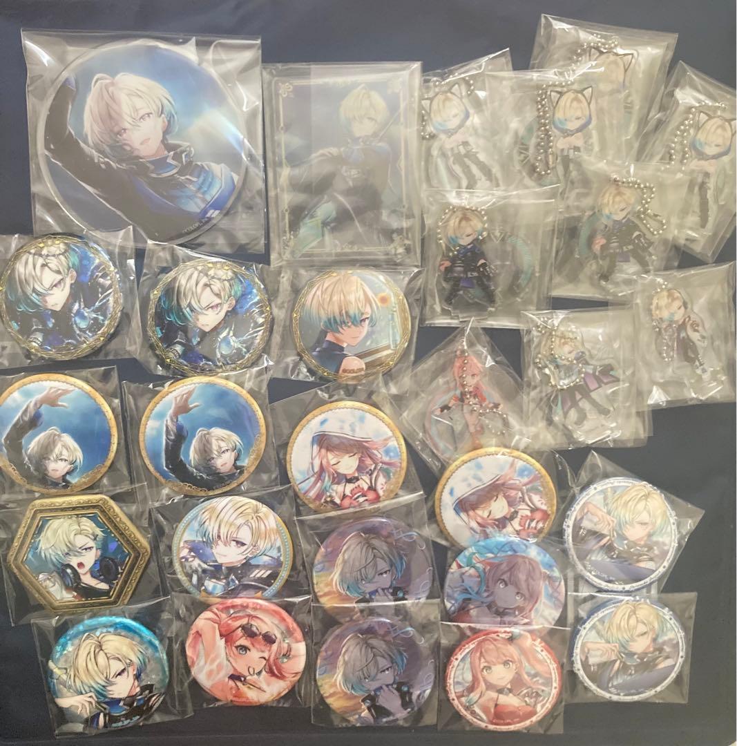 白猫プロジェクト ジーク サテラ 缶バッジ 色紙 アクスタ コースターまとめ売り