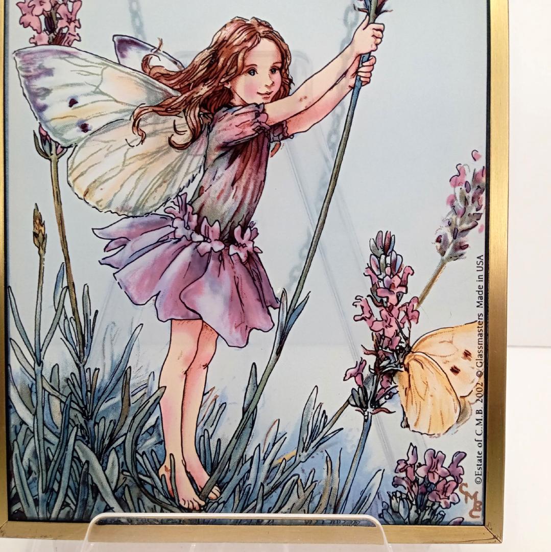 メアリーバーカー ステンドグラスLavender Fairyグラスマスターズ社