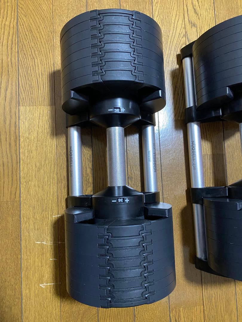 ダンベル フレックスベル2kg刻み 36kg可変式ダンベル　筋トレ 【②/ ②】