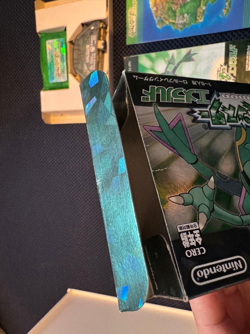 【同梱版・動作確認済】ポケットモンスター エメラルド ワイヤレスアダプタ付き