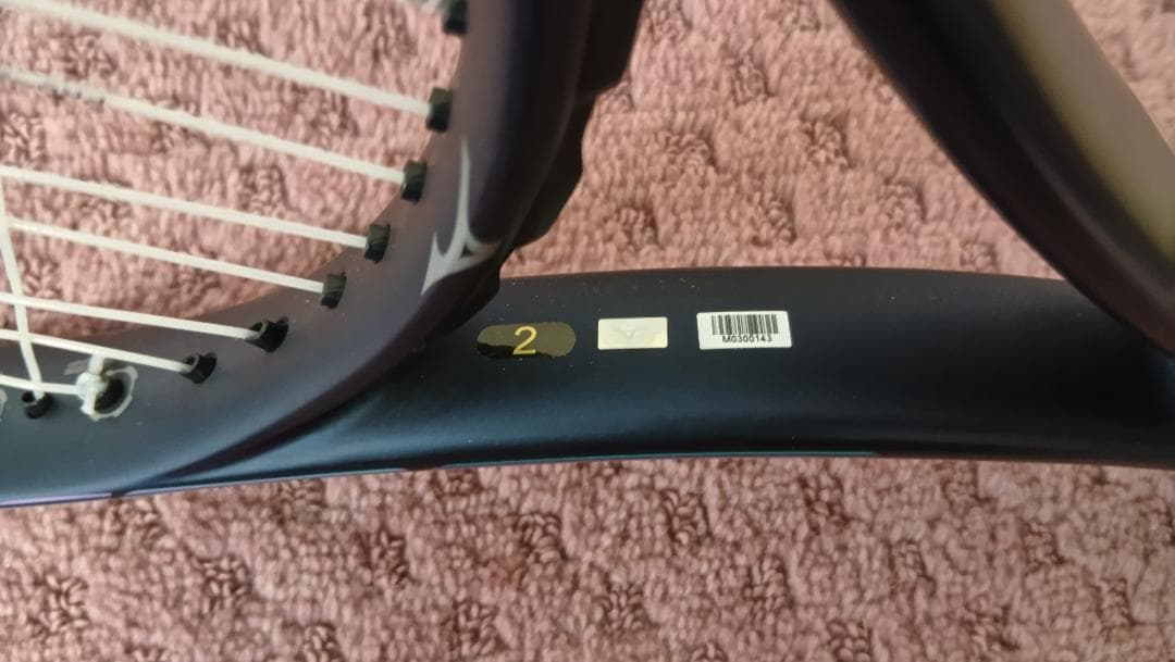 ミズノ希少デカラケ　アクロスピードアクセル 260　通常の長さで面118インチ