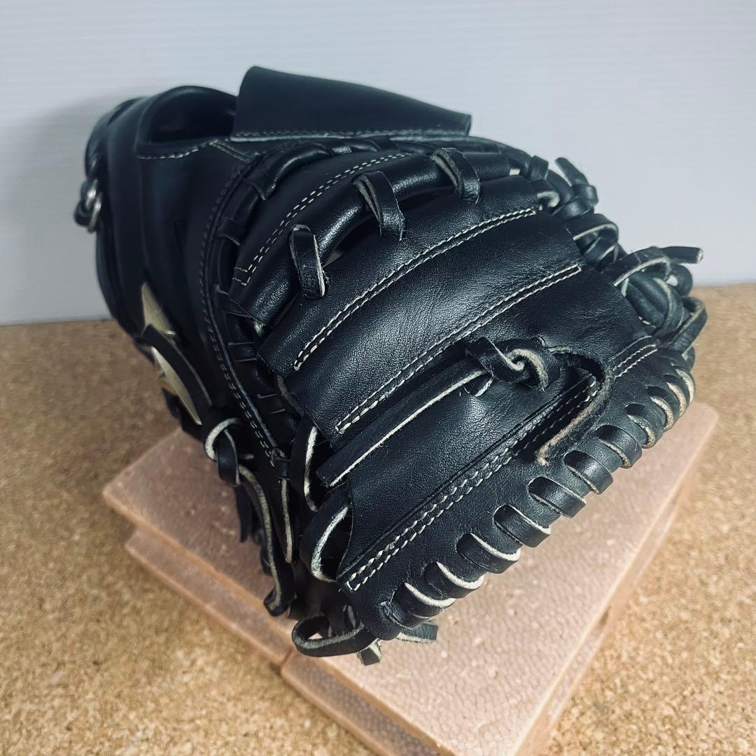MIZUNOグローバルエリート軟式野球捕手用ミット一般.大人／ブラック