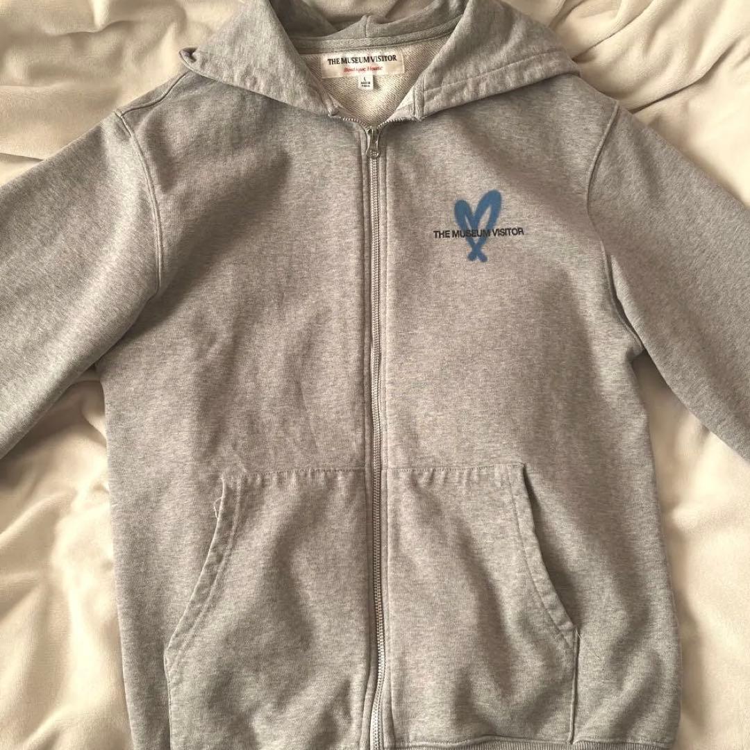 ТWS [TWSXTV] ZIP-UP HOODIE グレー Lサイズ